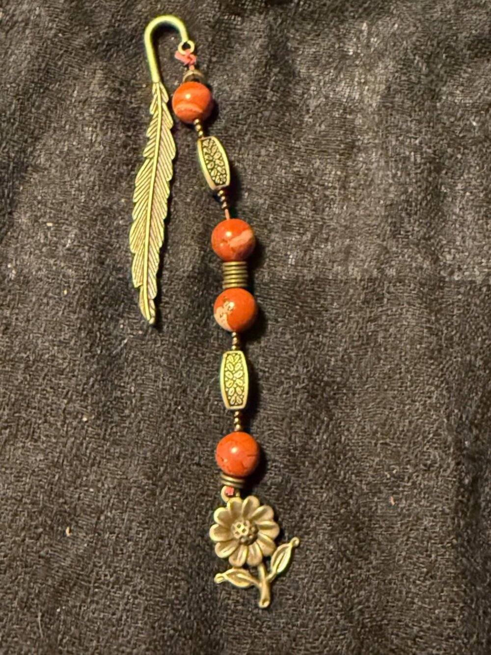 Autumn Garden Beaded Bookmark — Handmade by Sea & Soul Designs